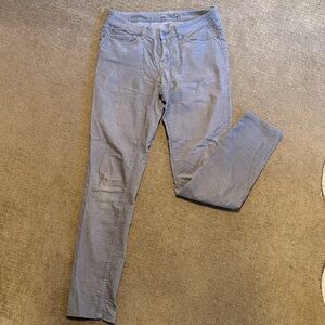 Prana Gray Corduroy Pants, Size 8